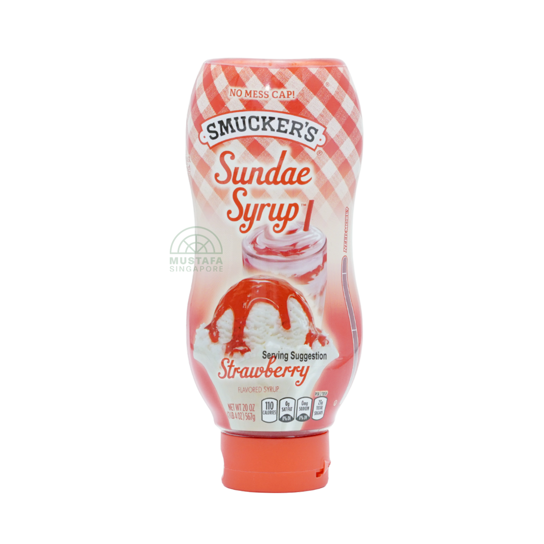 Smucker's Sundae Syrup Strawberry 567g