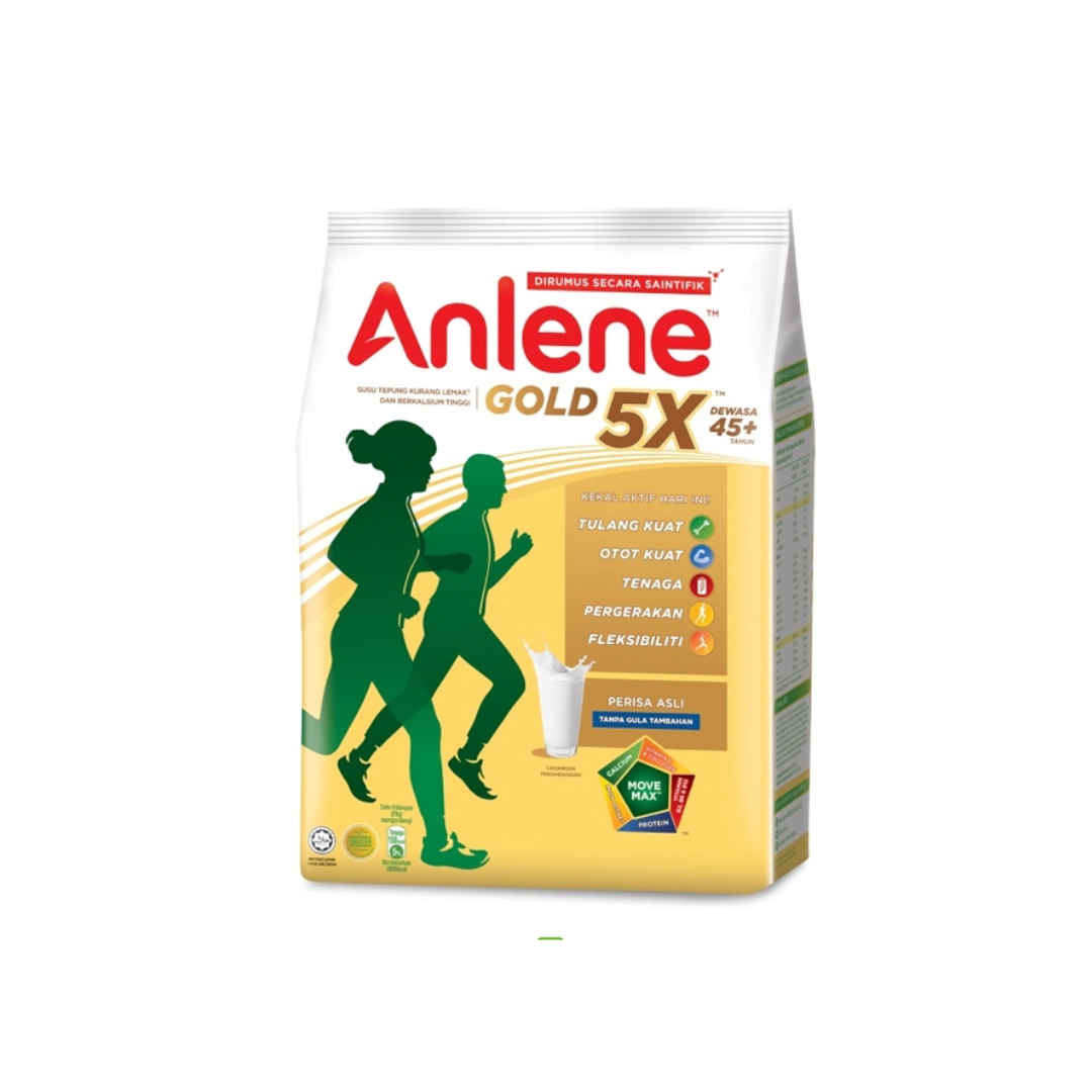 Anlene Gold 5X Low Fat Cream Flavored Milk Powder 550g