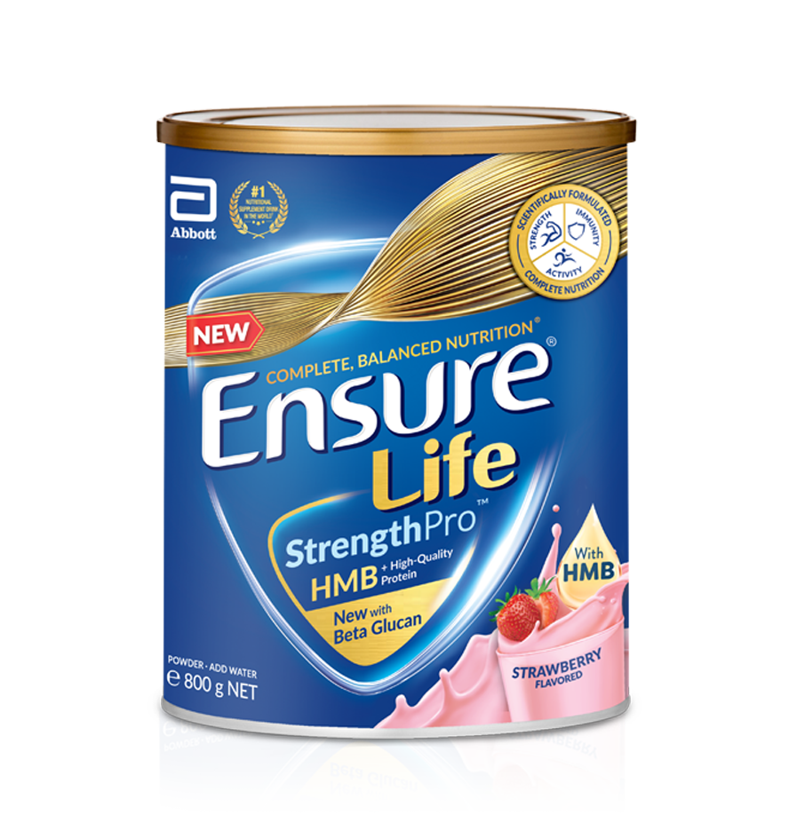 Ensure Life Strength Pro Milk Powder (Strawberry) 800g