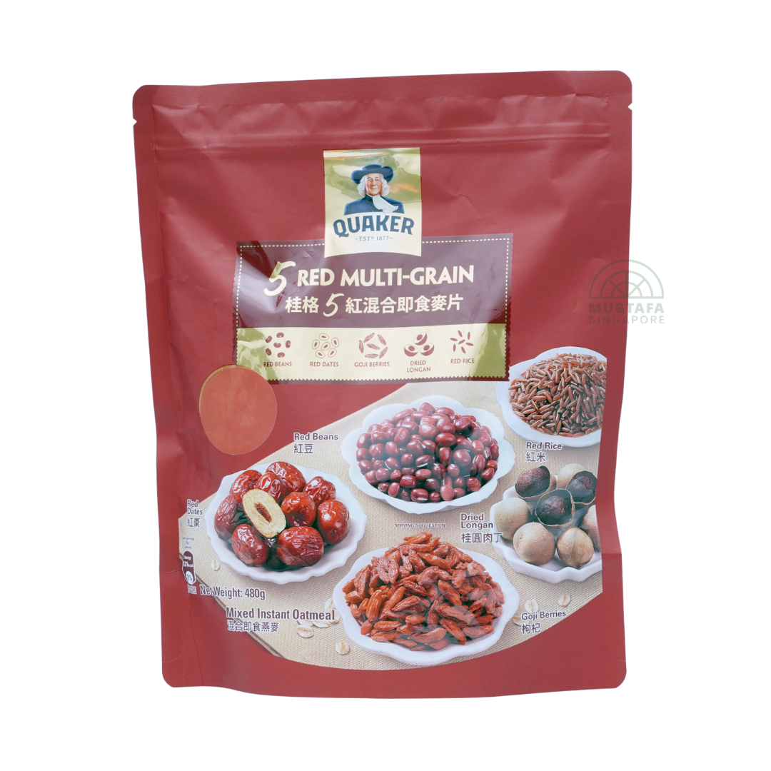 Quaker Five Red Multigrain Oats 480g