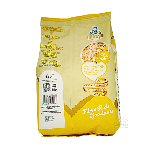 Captain Oats Rolled Oats 800g Captain Oats Rolled Oats 800g