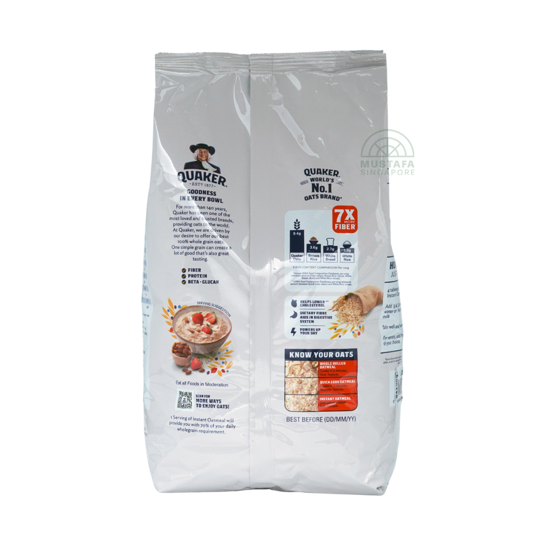 Quaker Instant Oatmeal Refill 800g + 100g