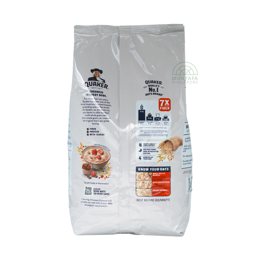 Quaker Instant Oatmeal Refill 800g + 100g Quaker Instant Oatmeal Refill 800g + 100g