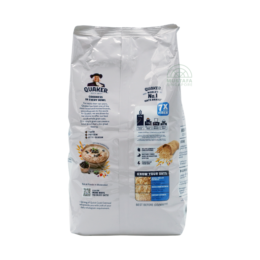 Quaker Quick Cook Oatmeal Refill 800g + 100g