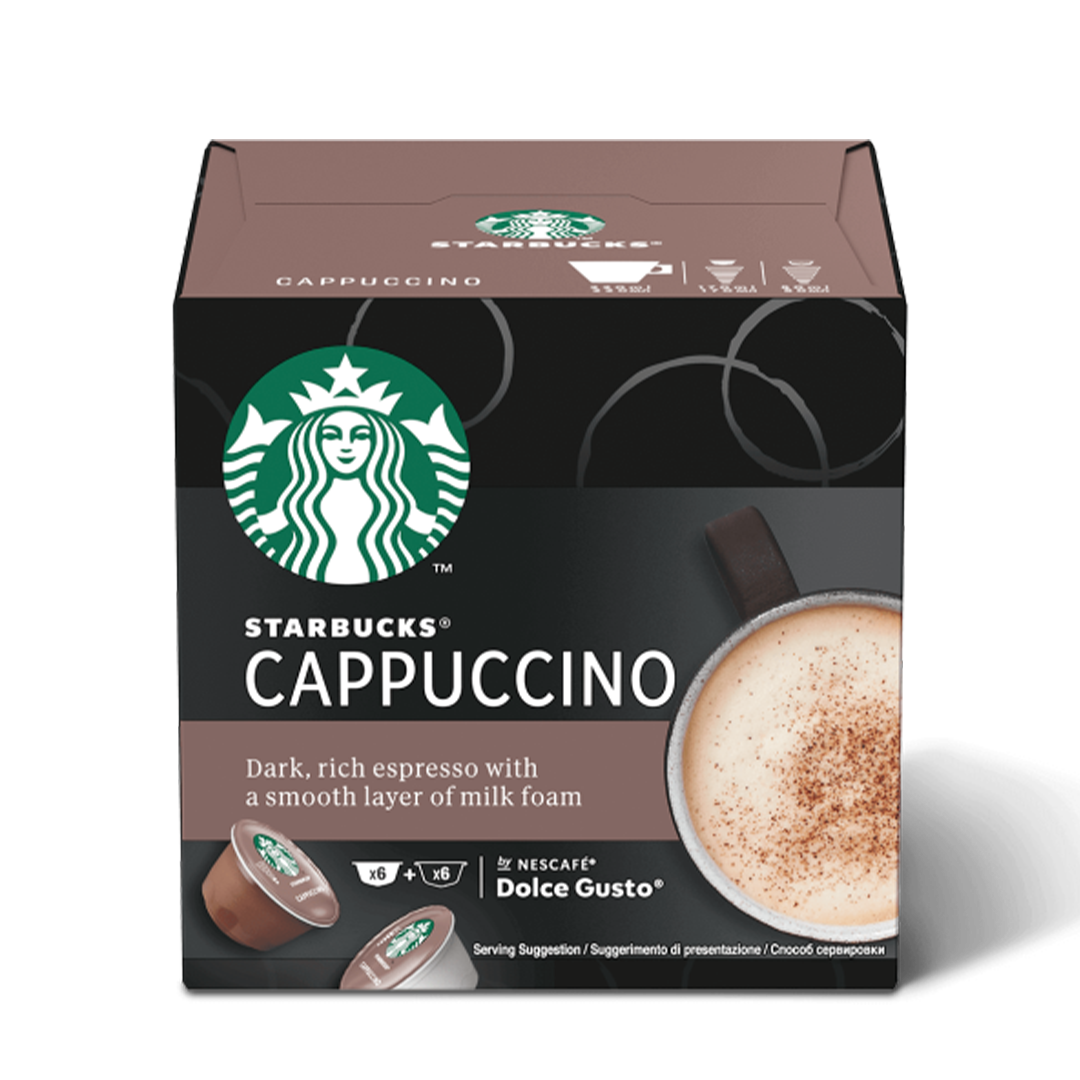 Starbucks® Cappuccino by NESCAFÉ® Dolce Gusto® 12caps