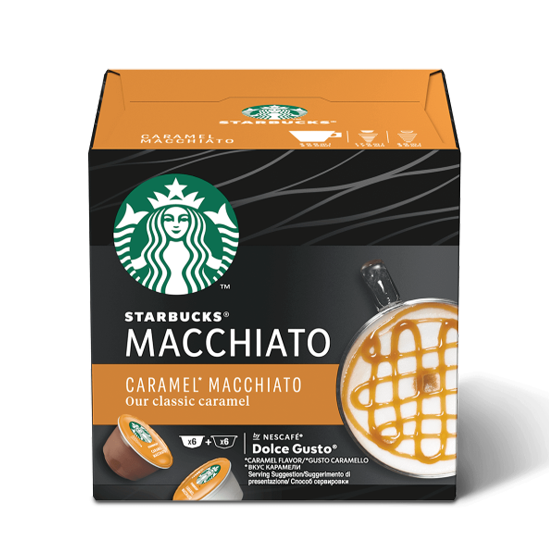 Starbucks® Caramel Macchiato by NESCAFÉ® Dolce Gusto® 12caps