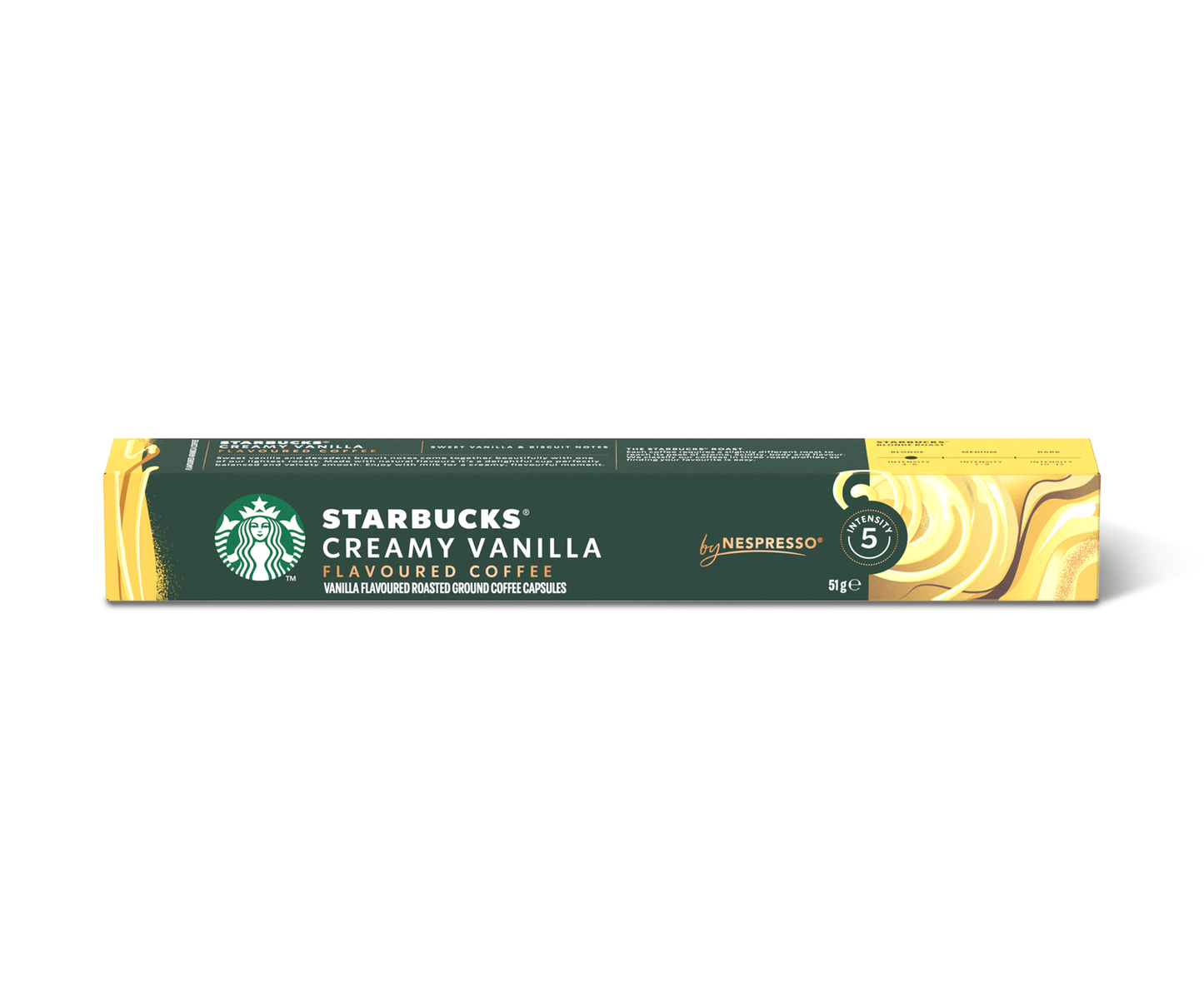 Starbucks® Creamy Vanilla by Nespresso® 10caps