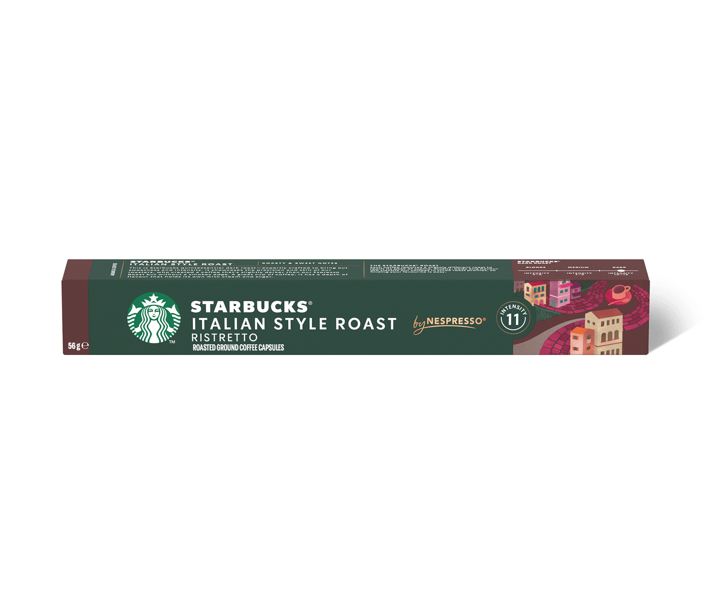Starbucks® Italian Style Roast by Nespresso® 10caps