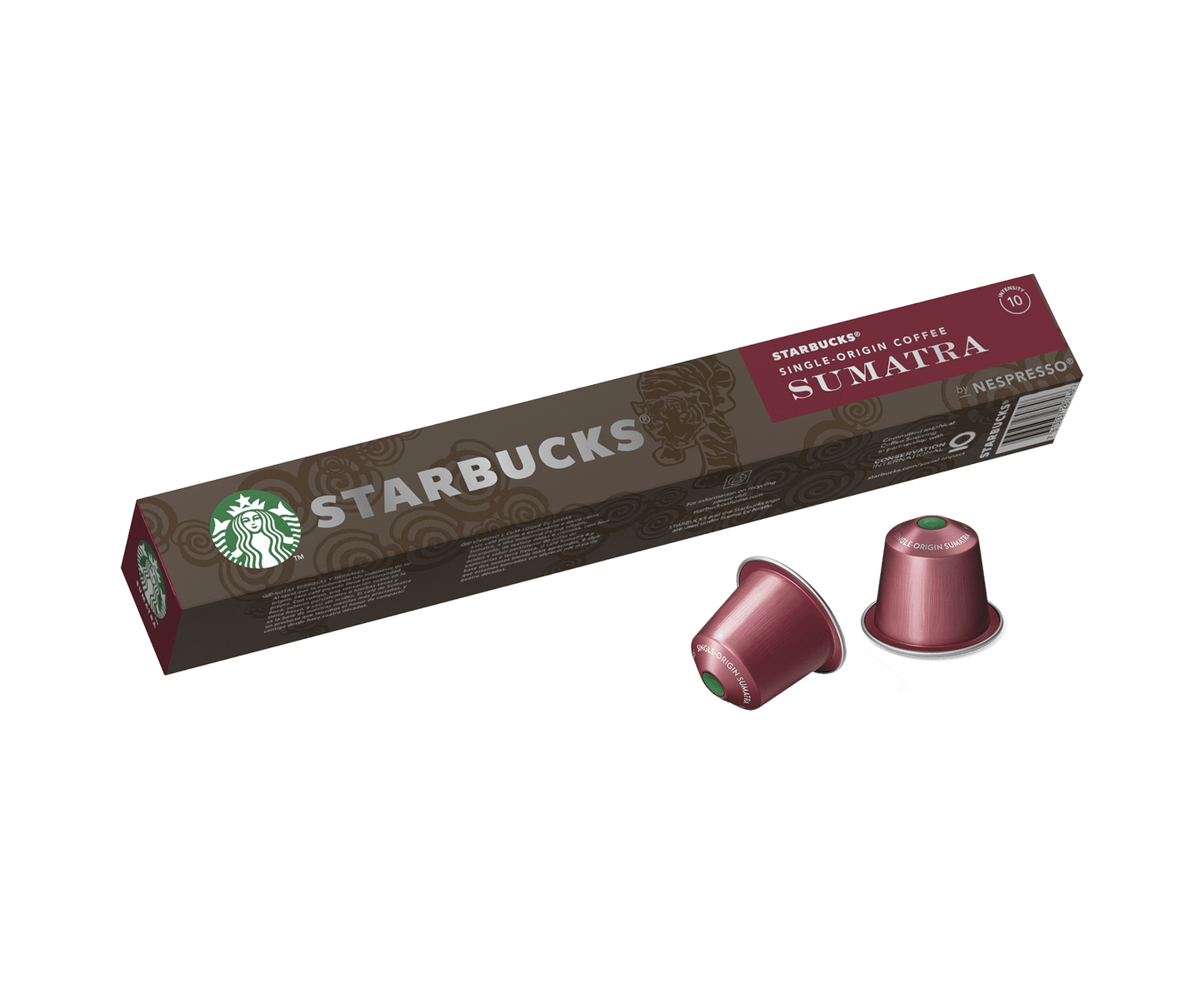 Starbucks® Single-Origin Sumatra by Nespresso® 10caps