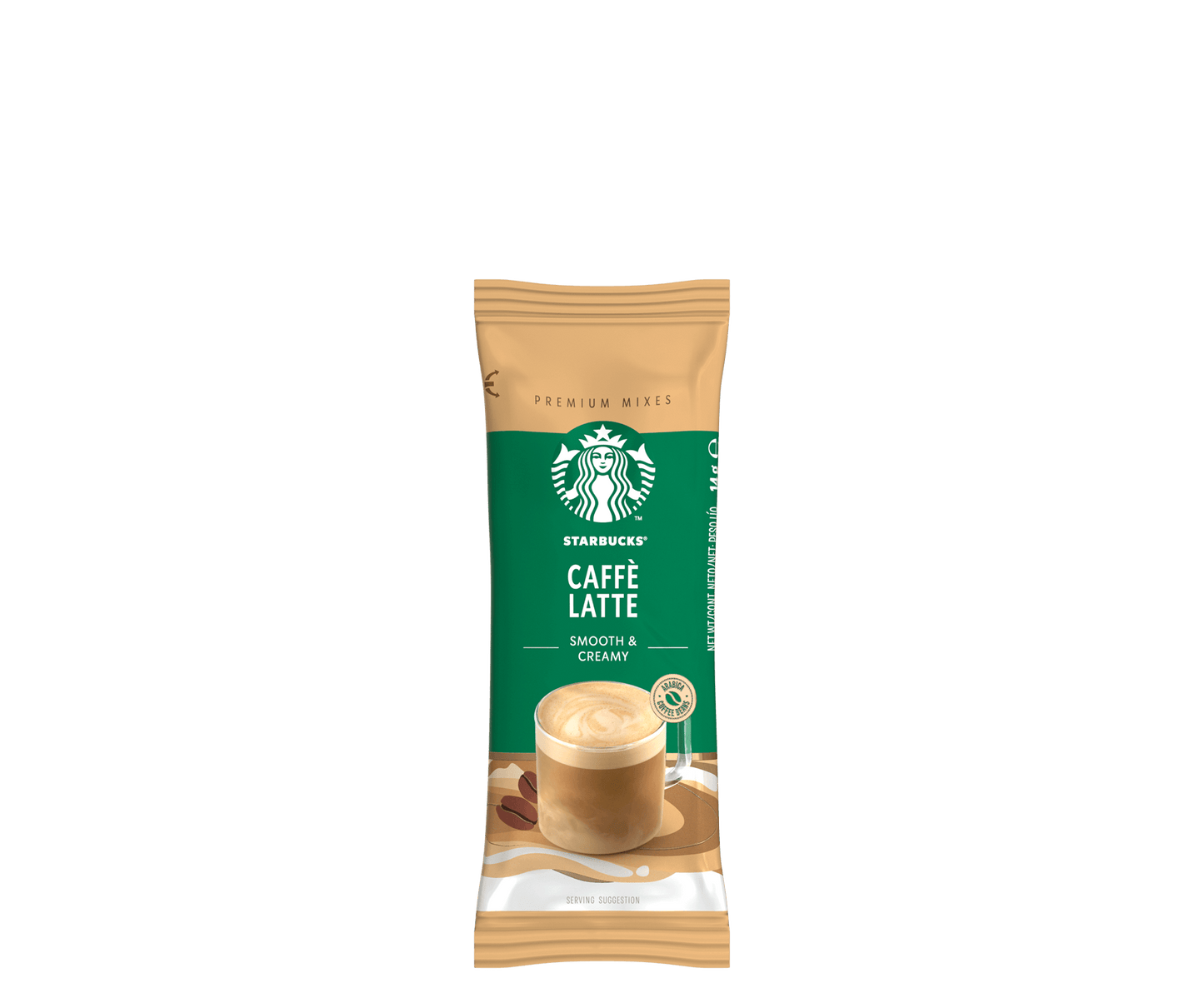 Starbucks® Cafè Latte Premium Mixes Instant Coffee 4s
