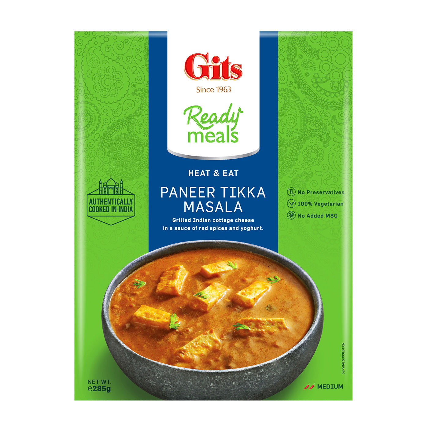 Gits Paneer Tikka Masala (Medium Spicy) 285g