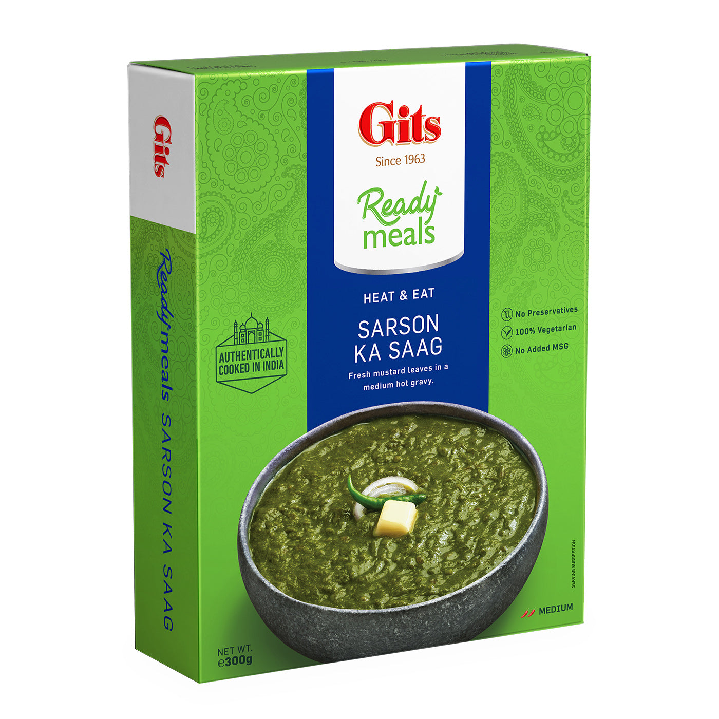 Sarson Ka Saag (Medium Spicy) 300g