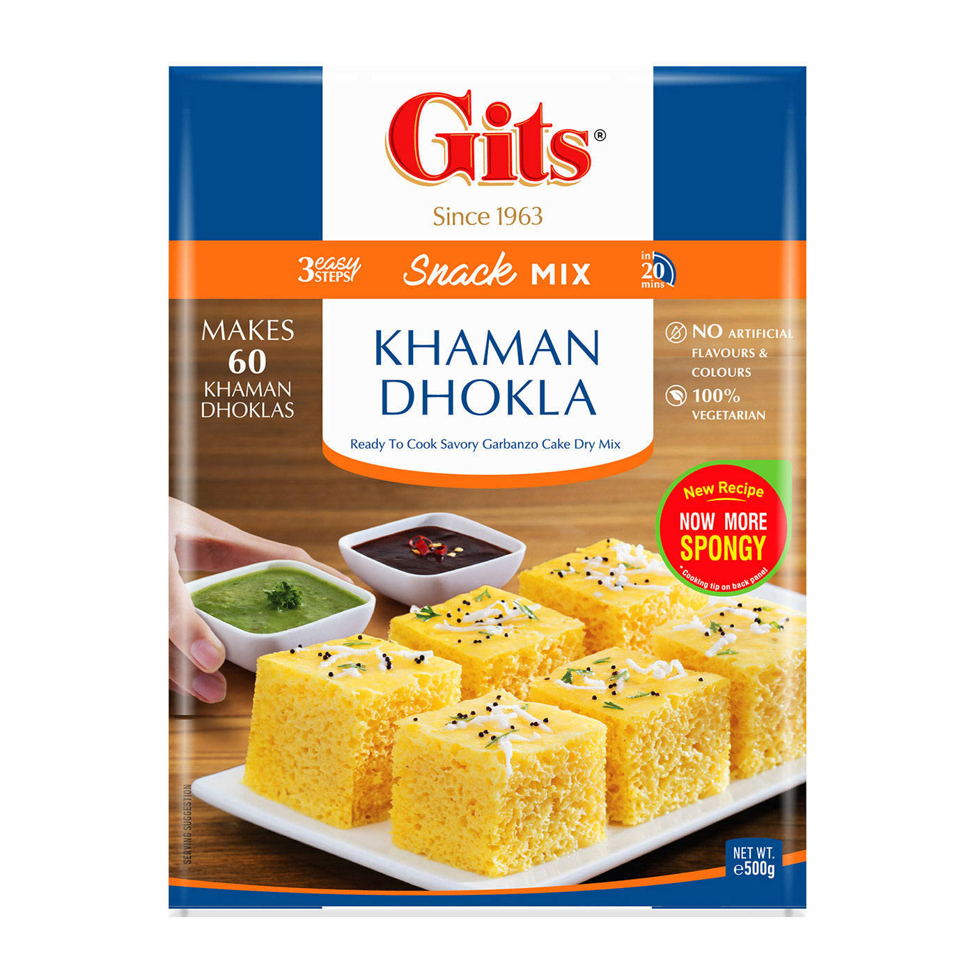Gits Khaman Dhokla Snack Mix 500g