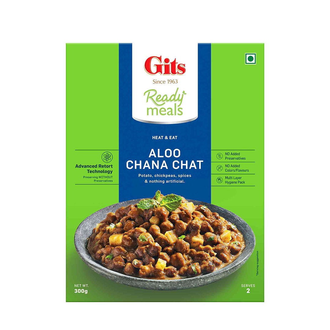 Gits Aloo Chana Chat (Medium Spicy) 300g