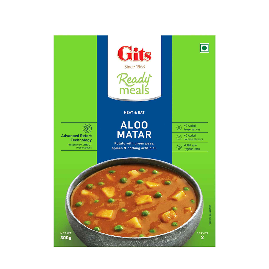 Gits Aloo Matar (Mild Spicy) 300g