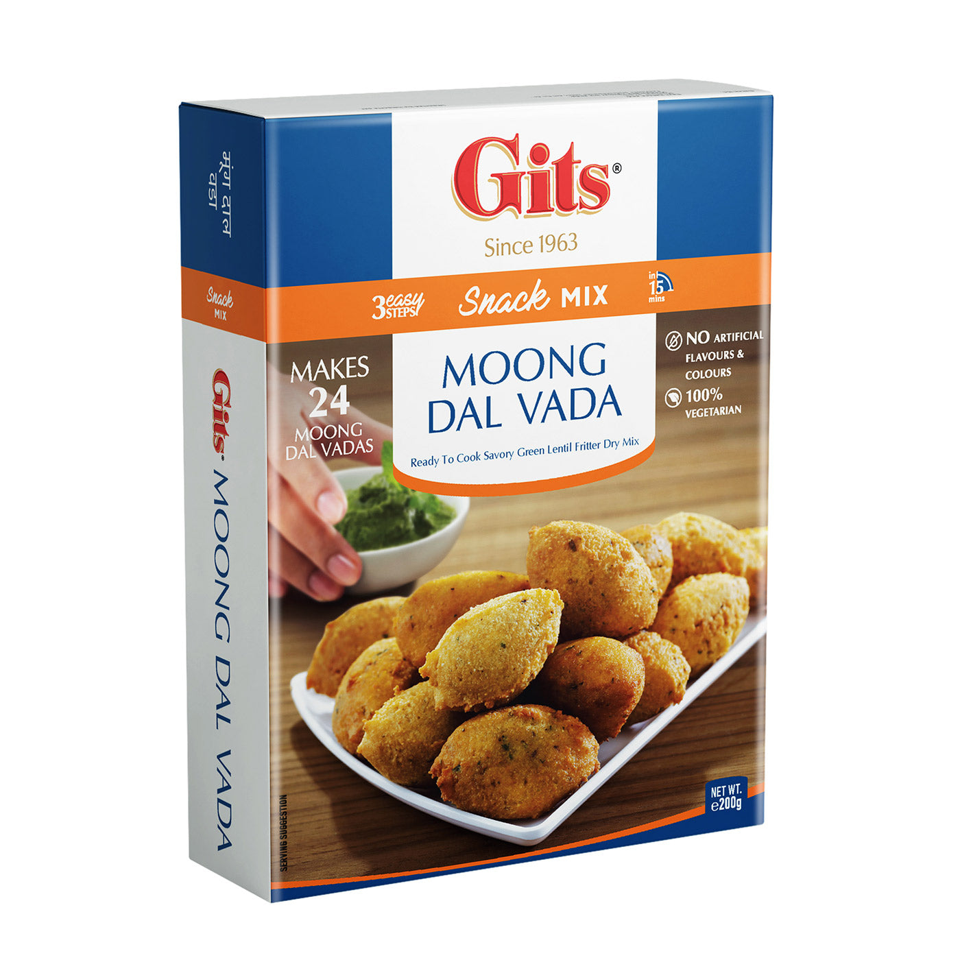 Gits Moong Dal Vada Snack Mix 200g