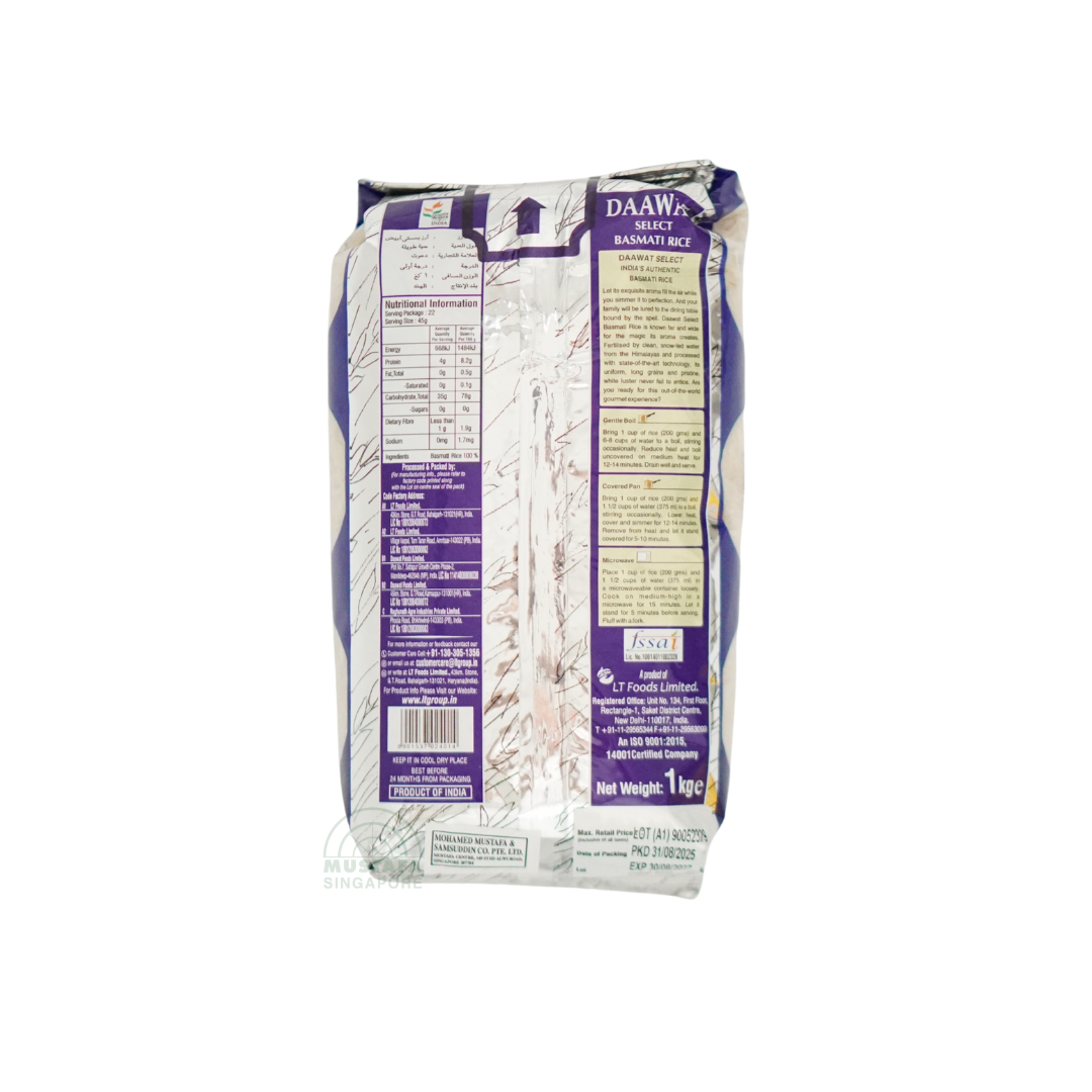 Daawat Select Basmati Rice 1 kg