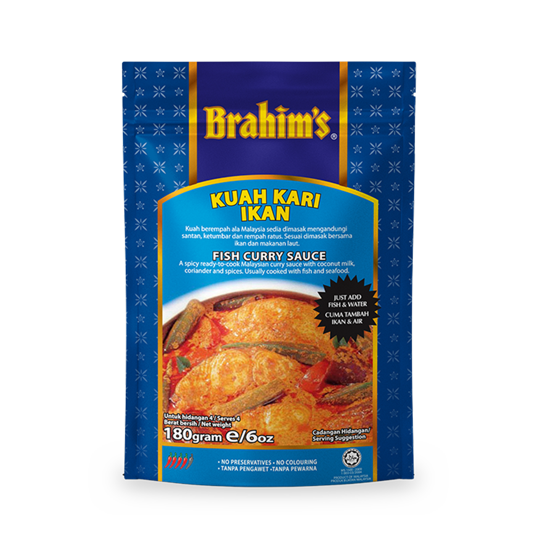 Brahim's Fish Curry Sauce 180g