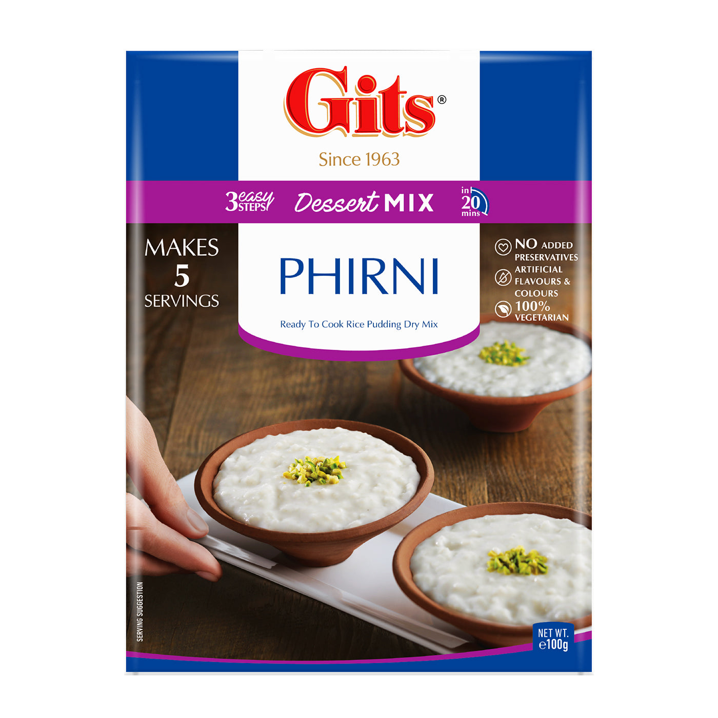 Gits Phirni Dessert Mix 100g