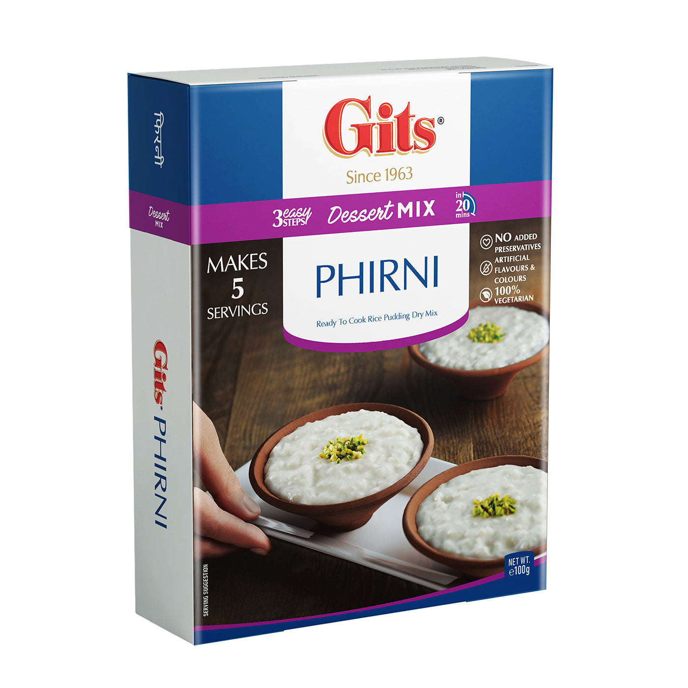 Gits Phirni Dessert Mix 100g