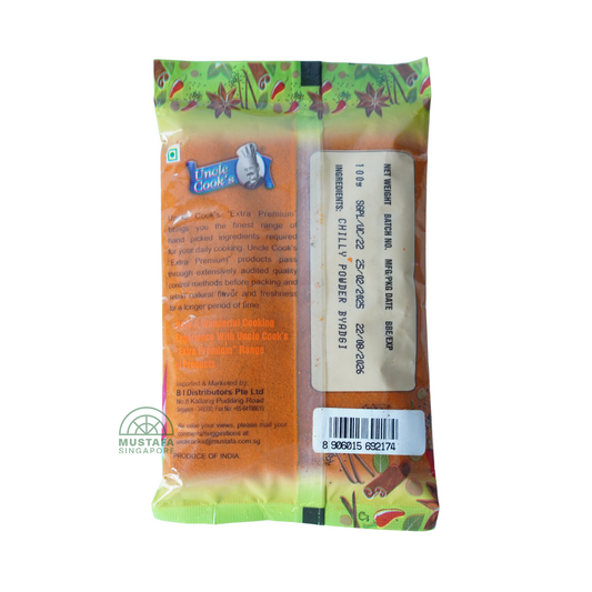 Uncle Cook's Chilli Powder Byadgi 100g Uncle Cook's Chilli Powder Byadgi 100g