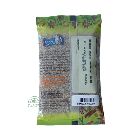 Uncle Cook's Carom Seeds 100g Uncle Cook's Carom Seeds 100g