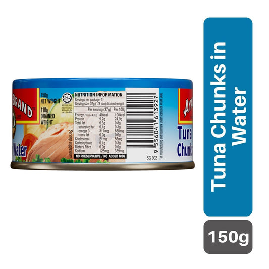 Ayam Brand Tuna Chunks in Water 150g