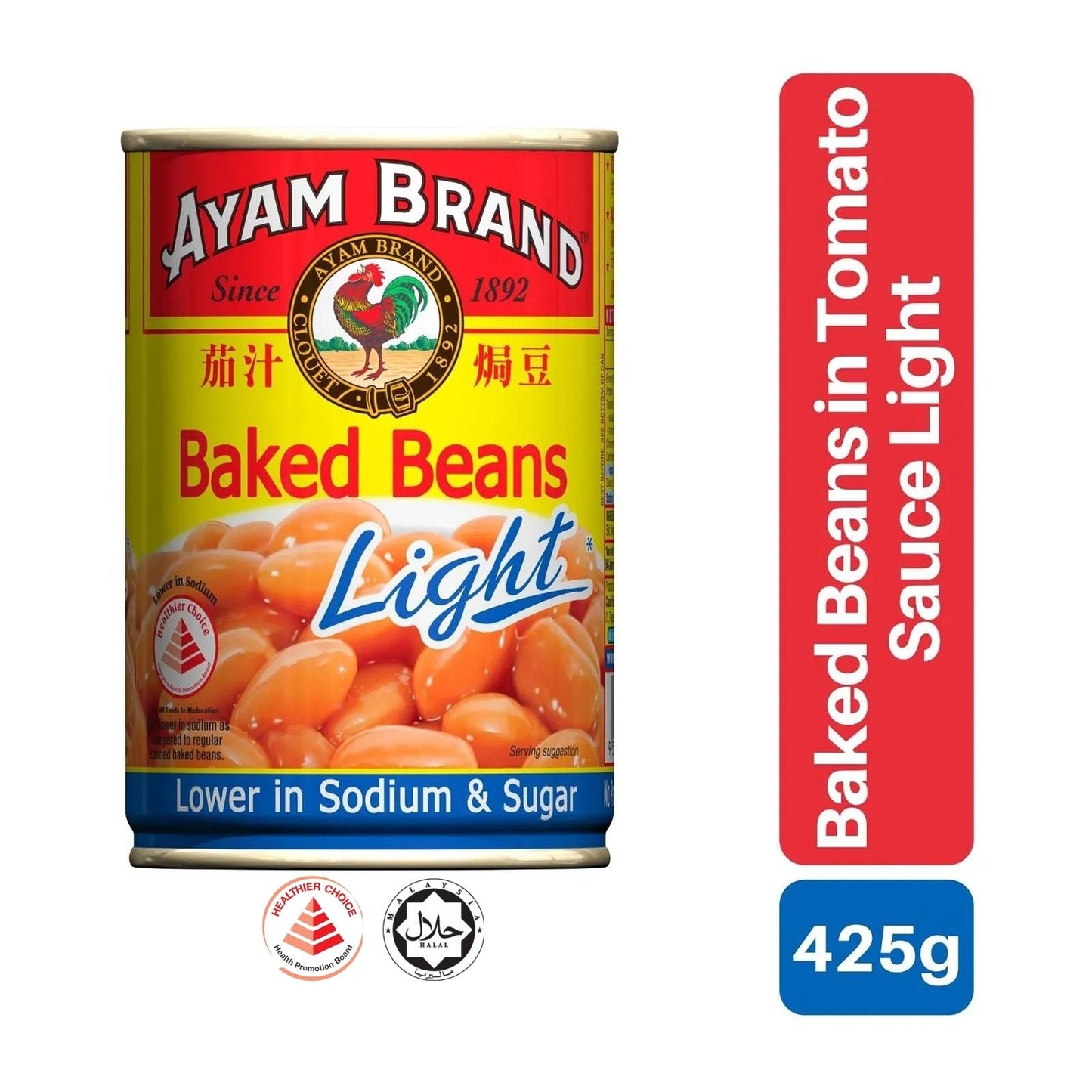 Ayam Brand Baked Beans Light 425g