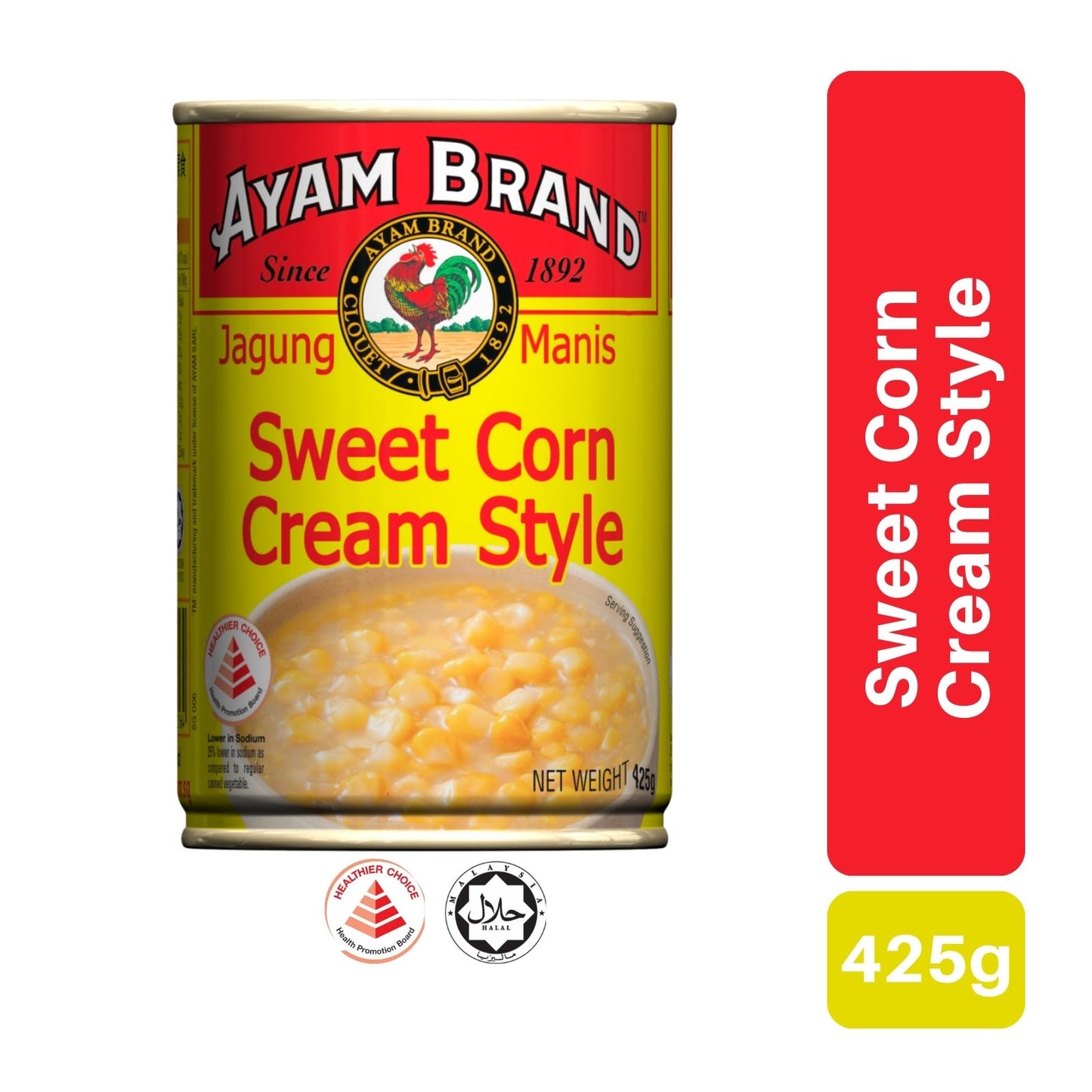 Ayam Brand Sweet Cream Corn 425g