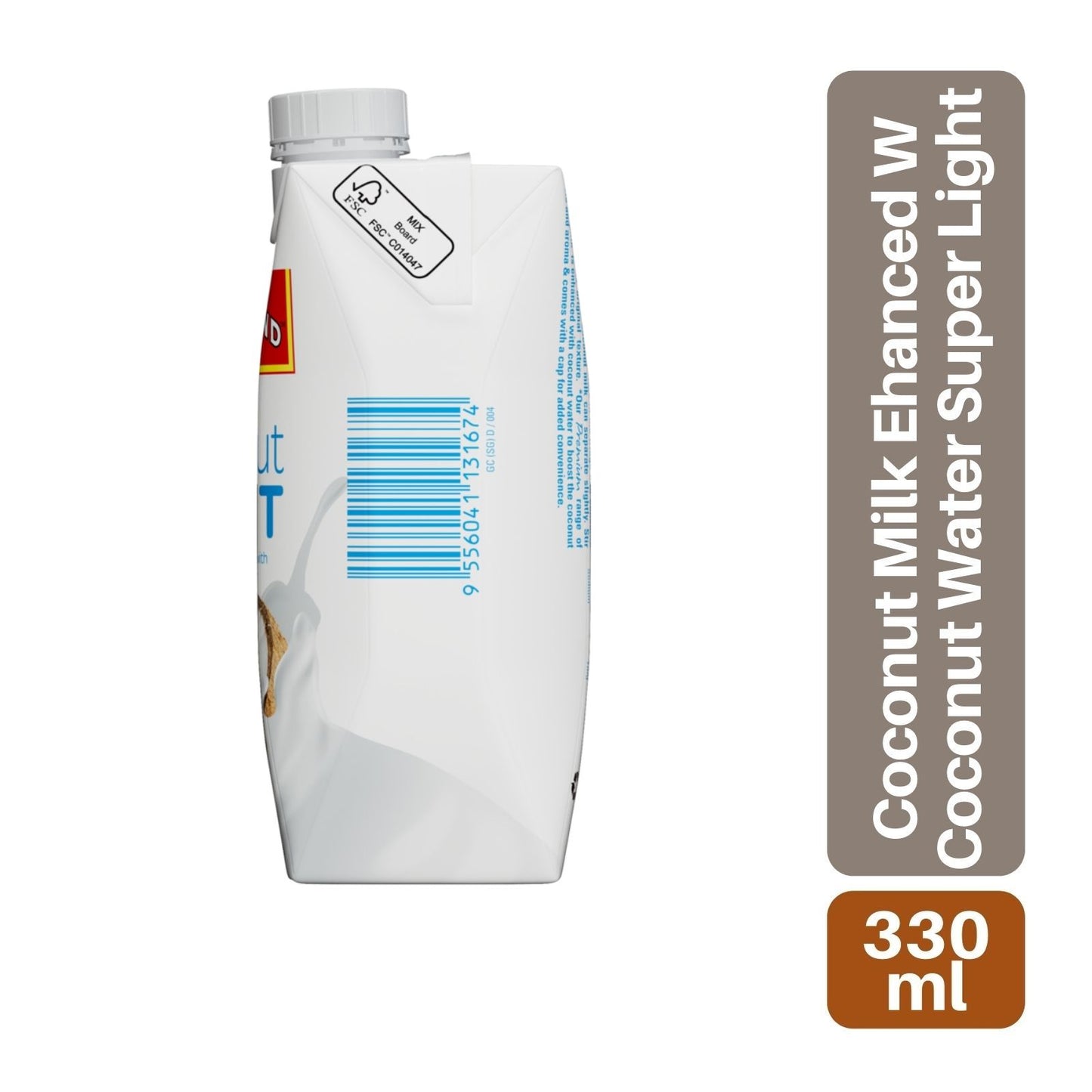 Ayam Brand Coconut Milk Super Light (5% Fat Enhanced With Coconut Water) 330ml