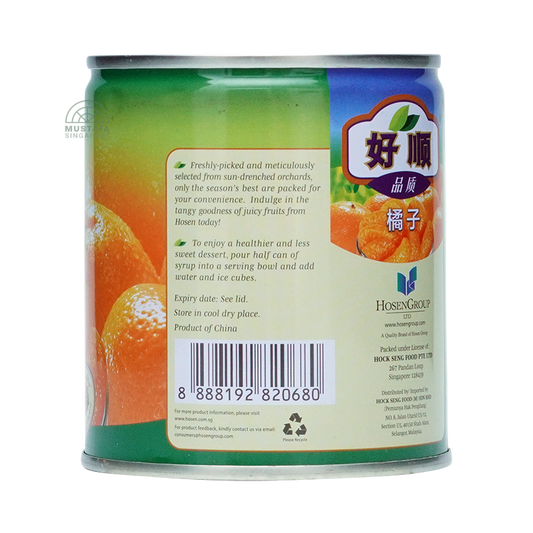 Hosen Mandarin Oranges in Syrup 312g Hosen Mandarin Oranges in Syrup 312g