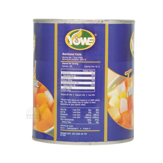 Yowe Tropical Fruit Cocktail 850g Yowe Tropical Fruit Cocktail 850g