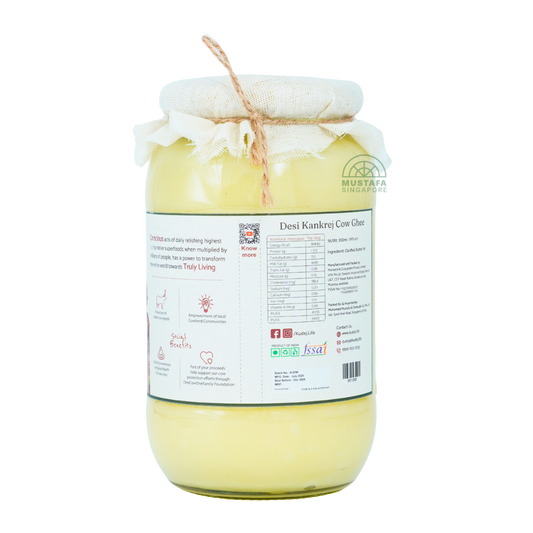 Kudej Desi Kankrej Cow A2 Ghee 950ml