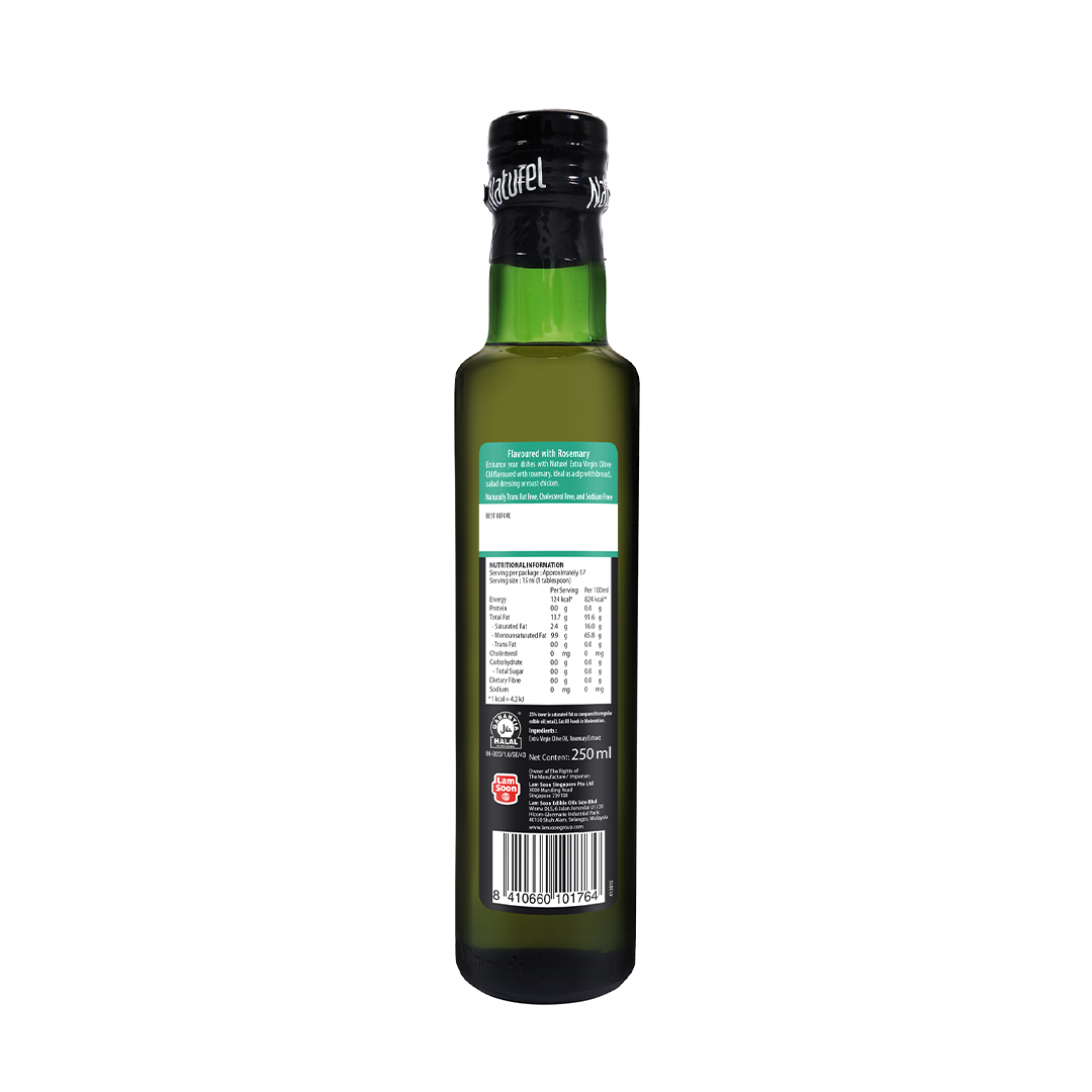 Naturel Rosemary Flavoured Extra Virgin Olive Oil 250ml
