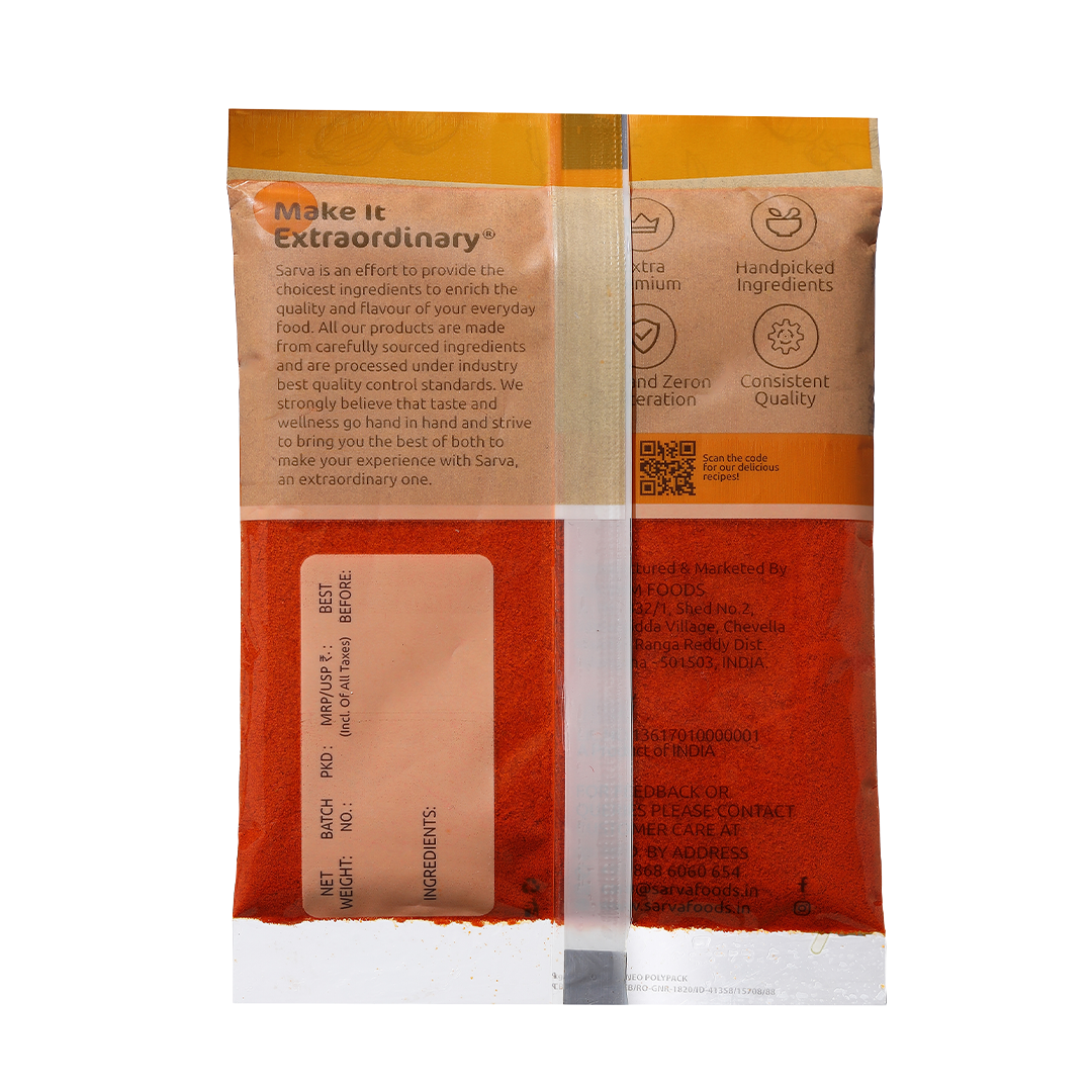 Sarva Chilli Powder (Hot) 250g