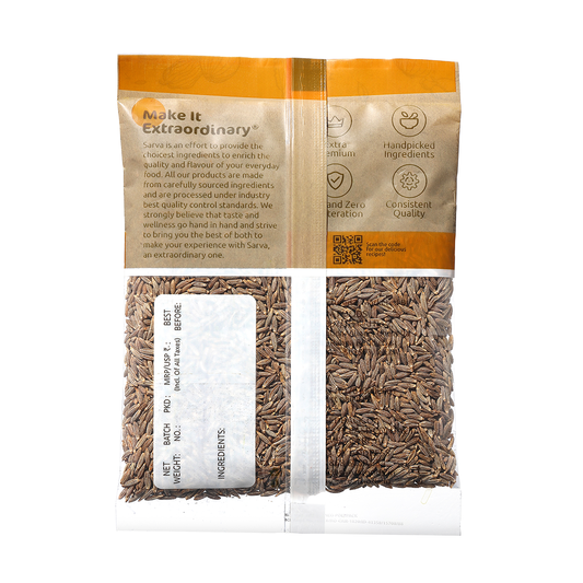 Sarva Cumin Whole (Jeera) 500g Sarva Cumin Whole (Jeera) 500g