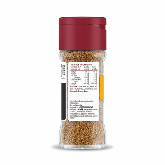 MasterFoods Steak Seasoning 45g MasterFoods Steak Seasoning 45g