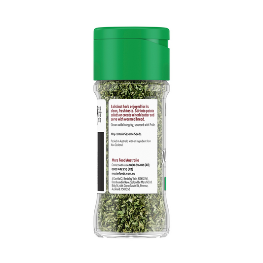 MasterFoods Parsley Leaves 7g MasterFoods Parsley Leaves 7g