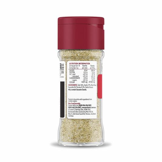 MasterFoods Garlic Salt 70g MasterFoods Garlic Salt 70g