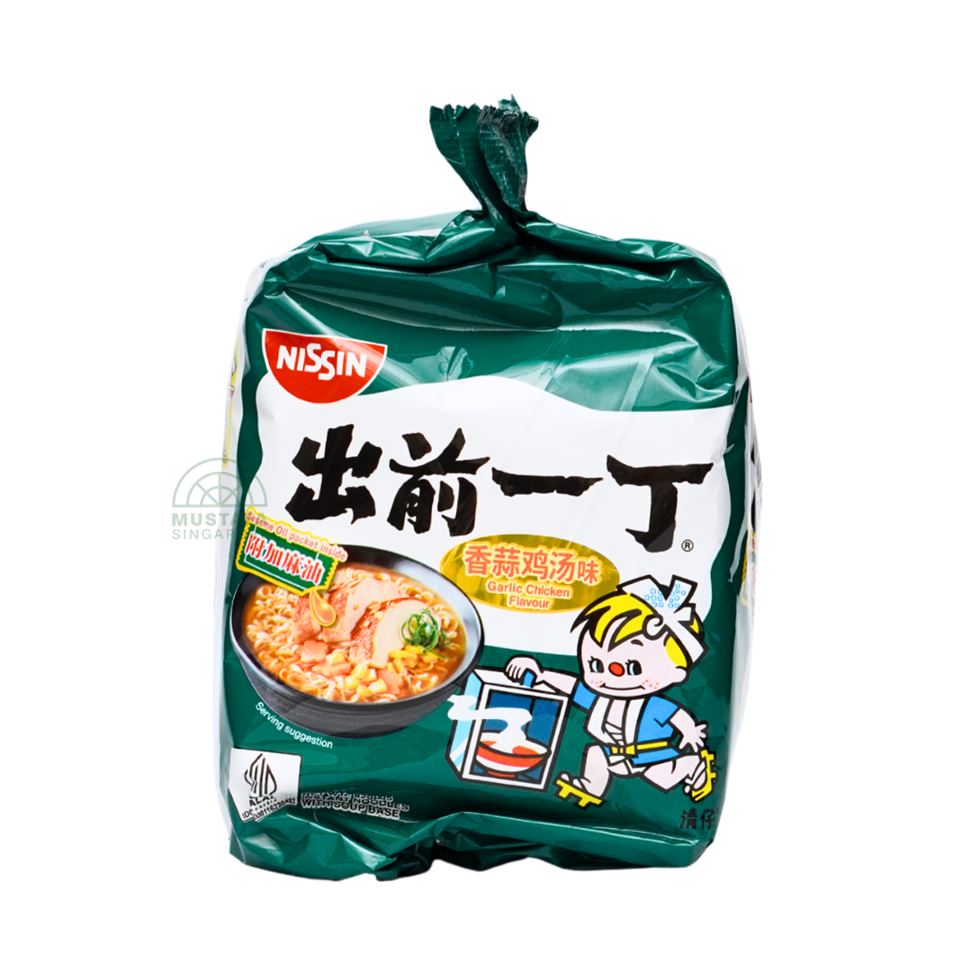 Nissin Garlic Chicken Flavour 82g x 5