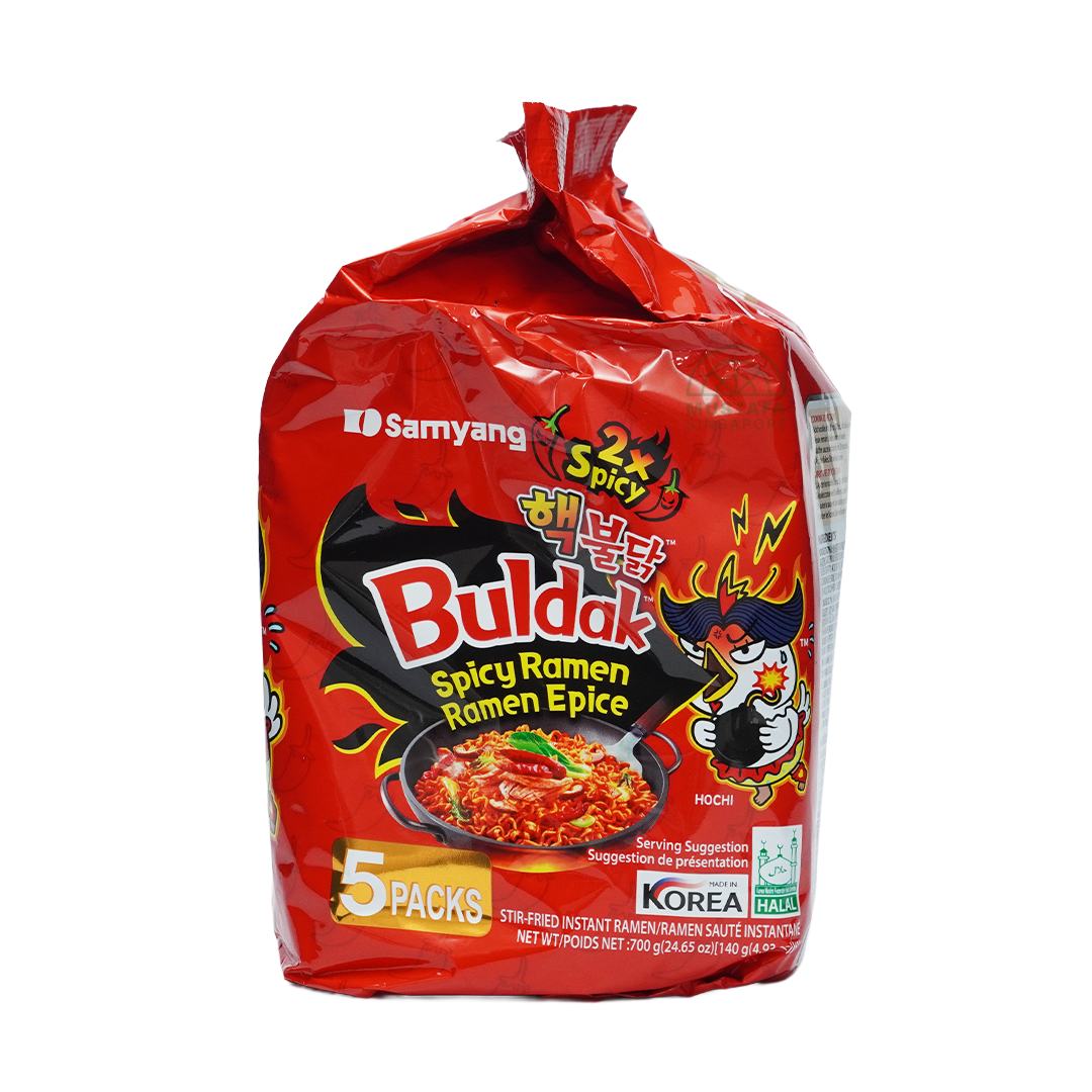 Samyang Buldak 2X Spicy Ramen 140g x 5s