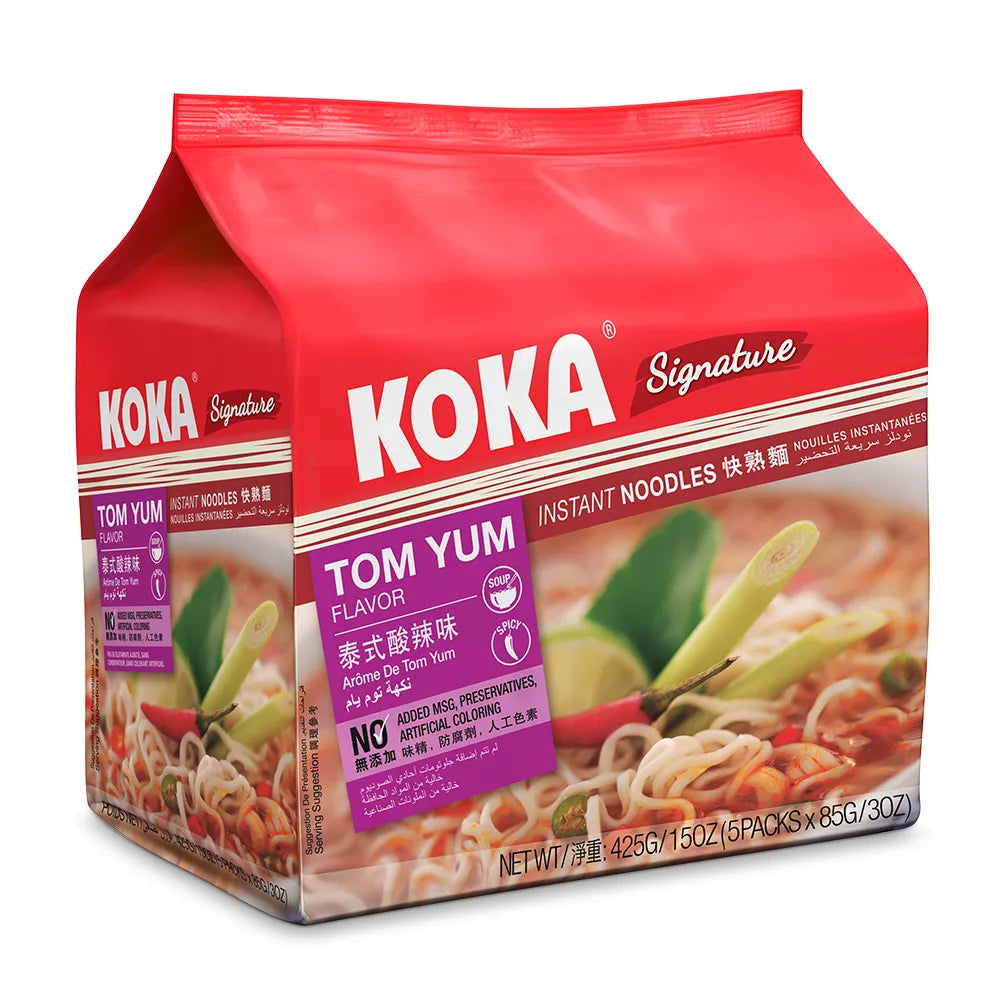 Koka Signature Tom Yum Instant Noodles 85g x 5s