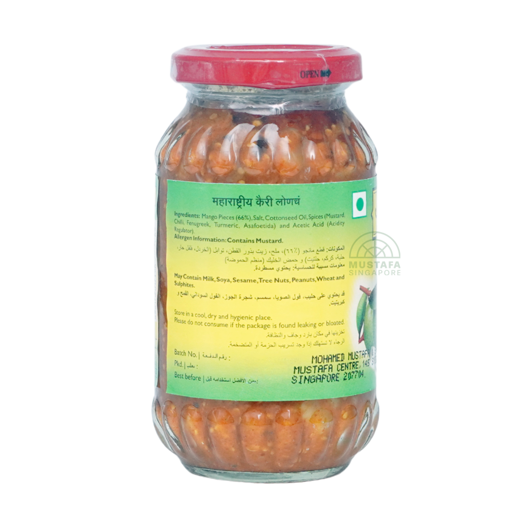 Mother's Recipe Maharashtra Mango Pickle 300g