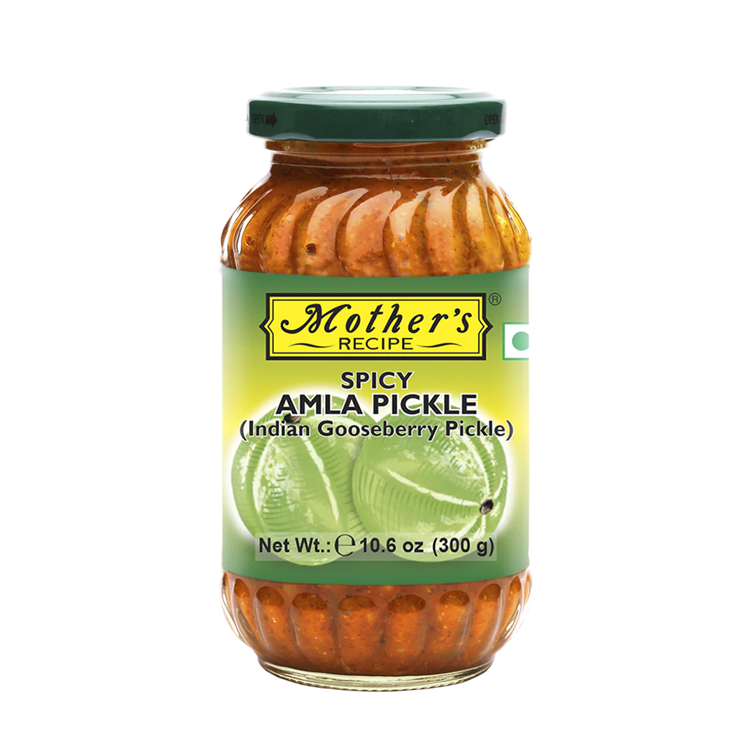 Mother's Recipe Spicy Amla Pickle (India Gooseberry Pickle) 300g