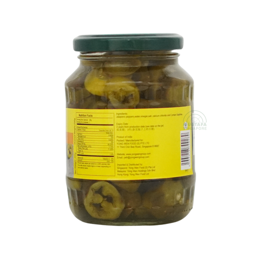 Saporito Jalapeno Sliced 340g Saporito Jalapeno Sliced 340g