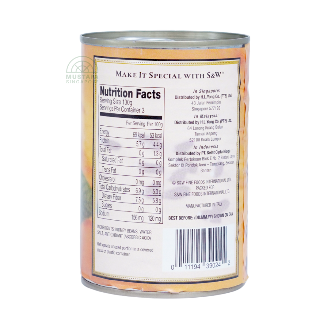 S&W Select Kidney Beans 400g
