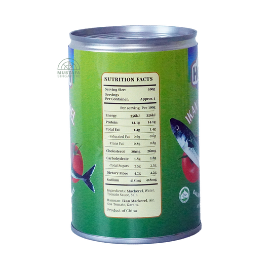 Hosen Mackerel in Tomato Sauce 425g Hosen Mackerel in Tomato Sauce 425g