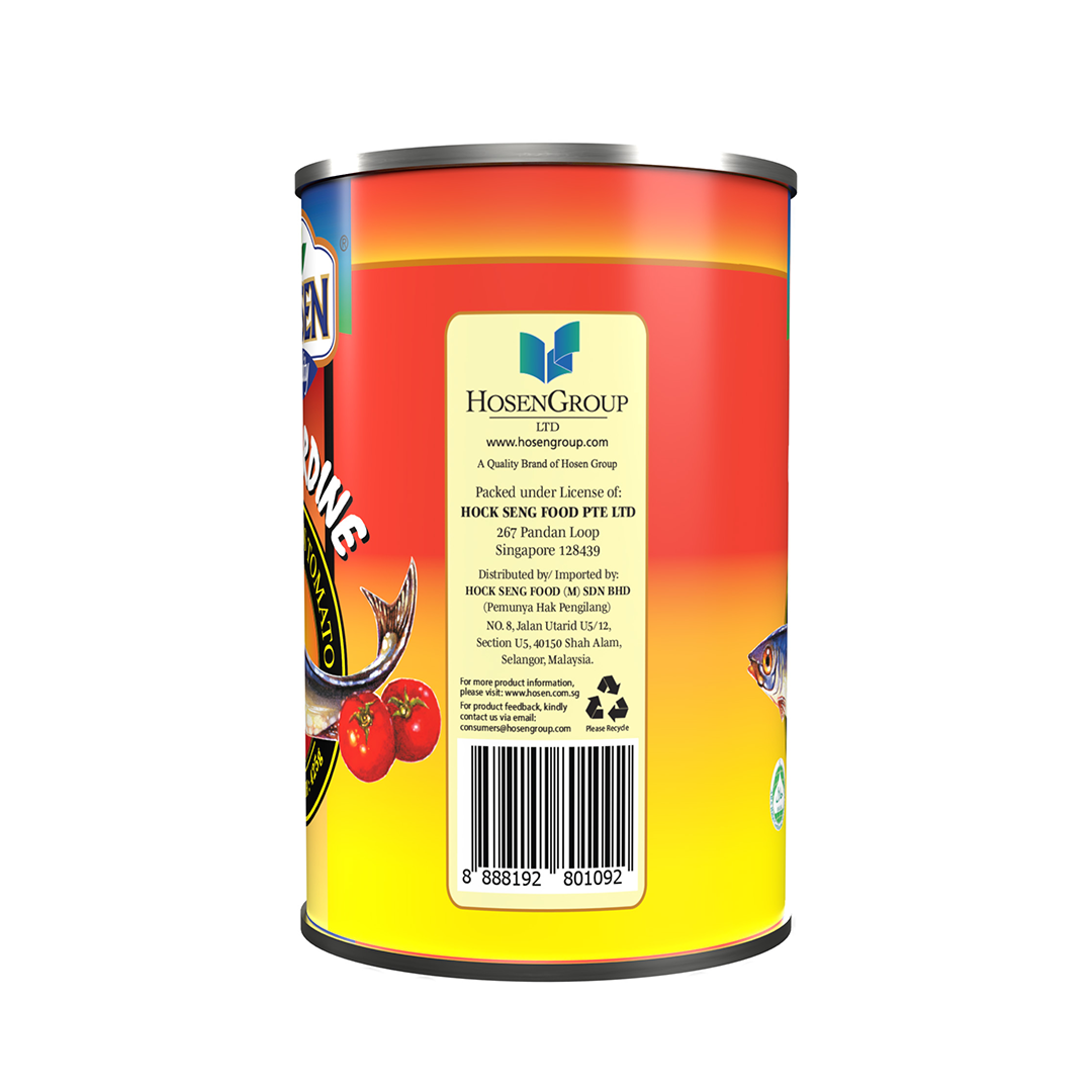 Hosen Sardine Tomato Sauce 425g