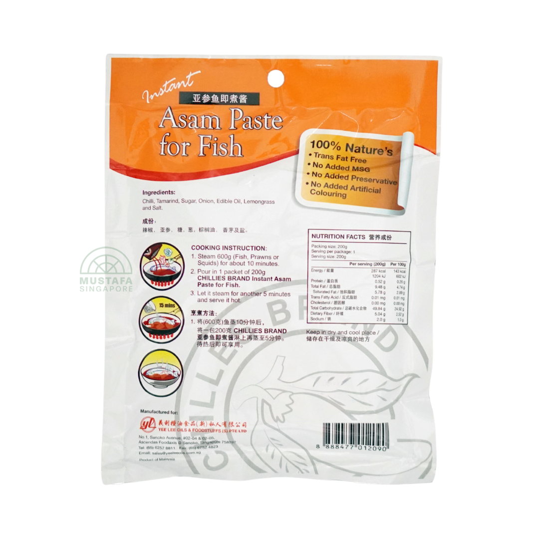 Chillies Brand Asam Paste for Fish 240g
