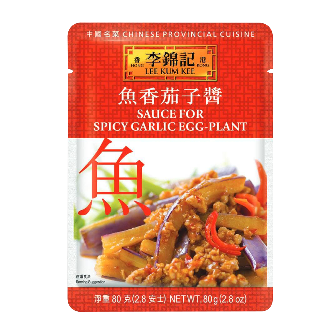 Lee Kum Kee Menu Oriented Sauce - Spicy Garlic Eggplant 80g